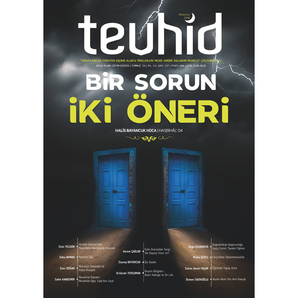 Tevhid Dergisi 137. Sayı
