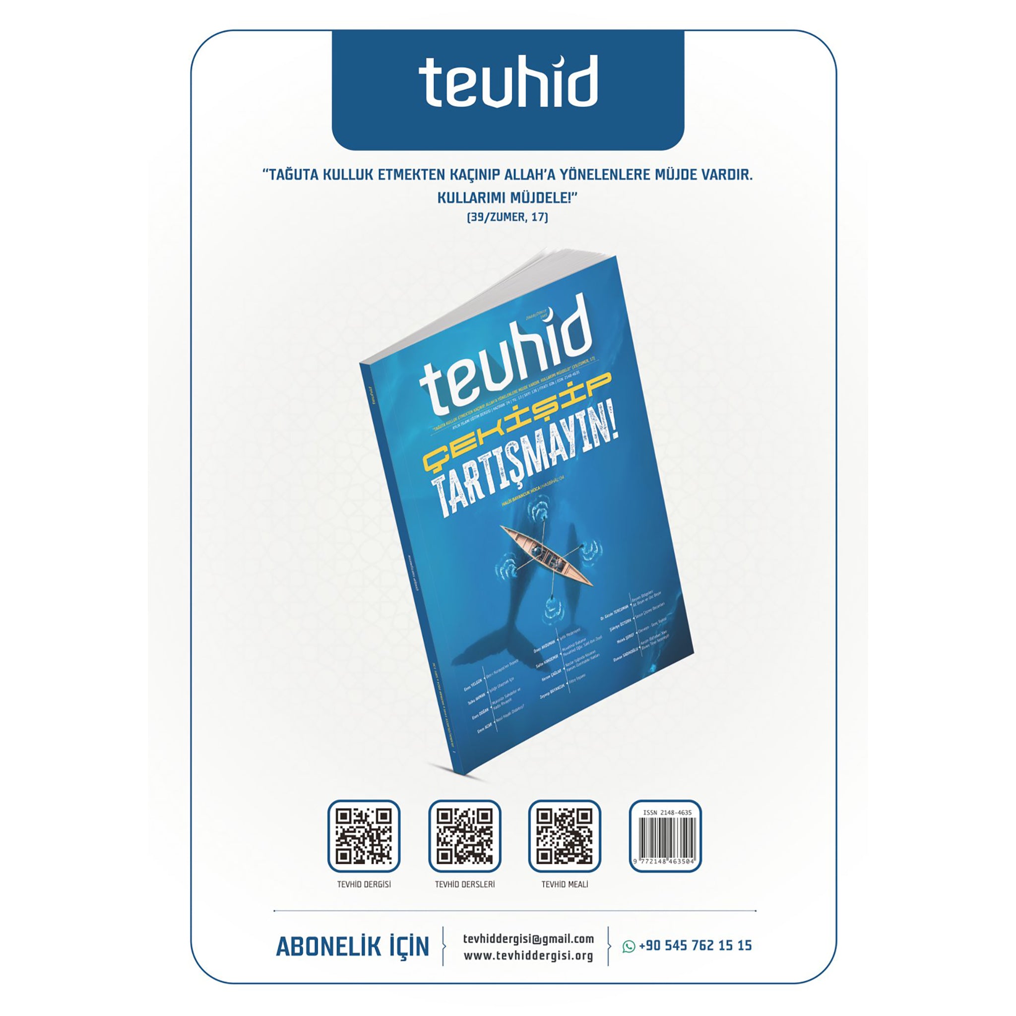 Tevhid Dergisi 137. Sayı