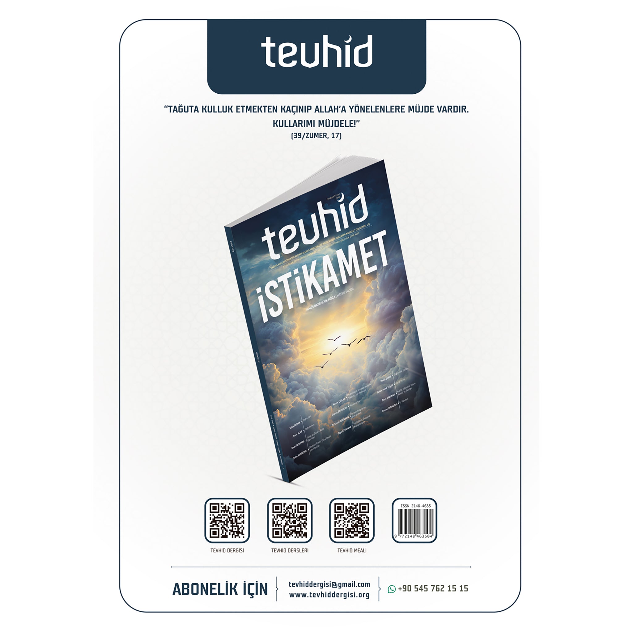 Tevhid Dergisi 142. Sayı