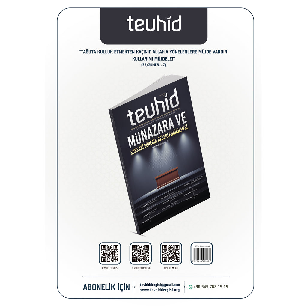 Tevhid Dergisi 143. Sayı