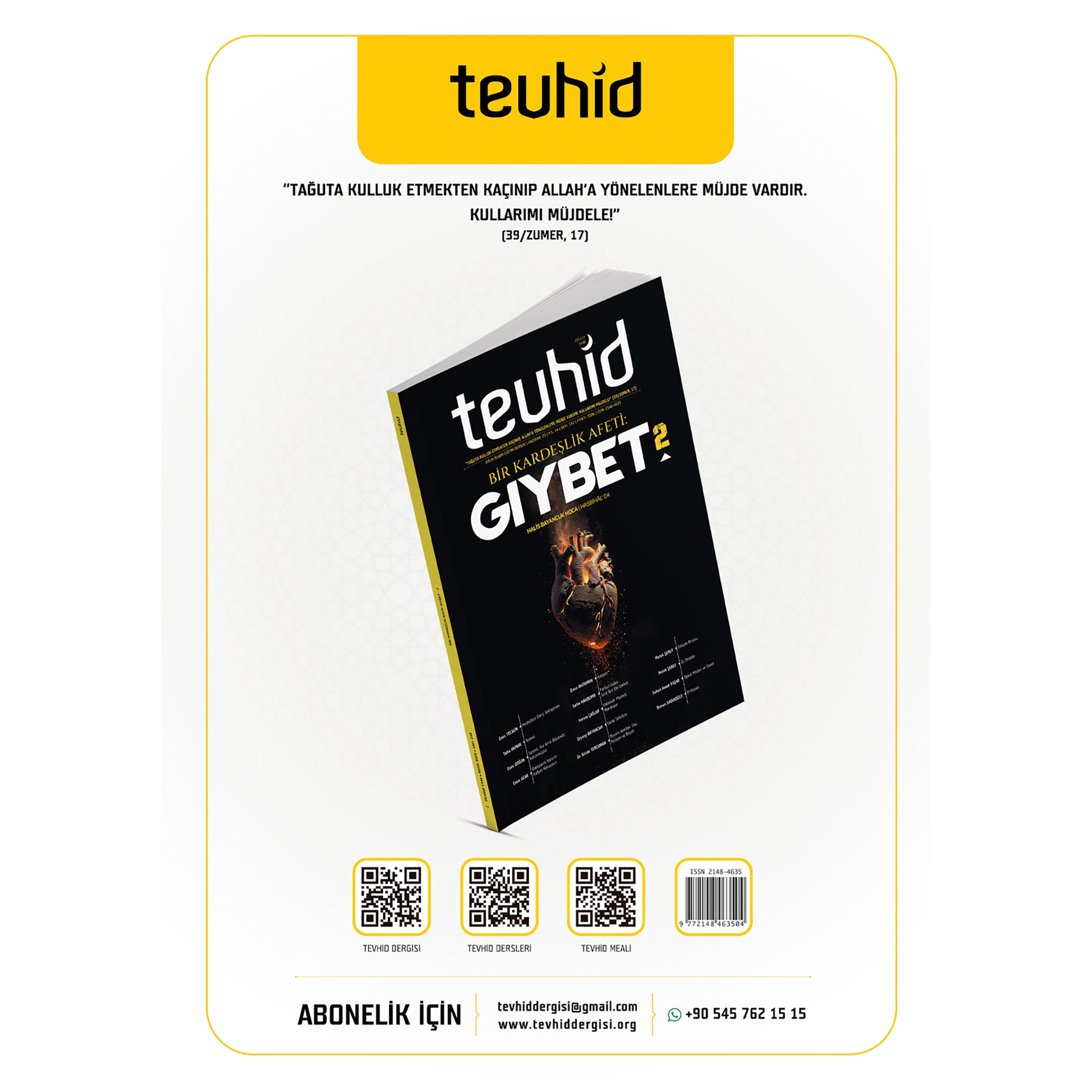 Tevhid Dergisi 148. Sayı