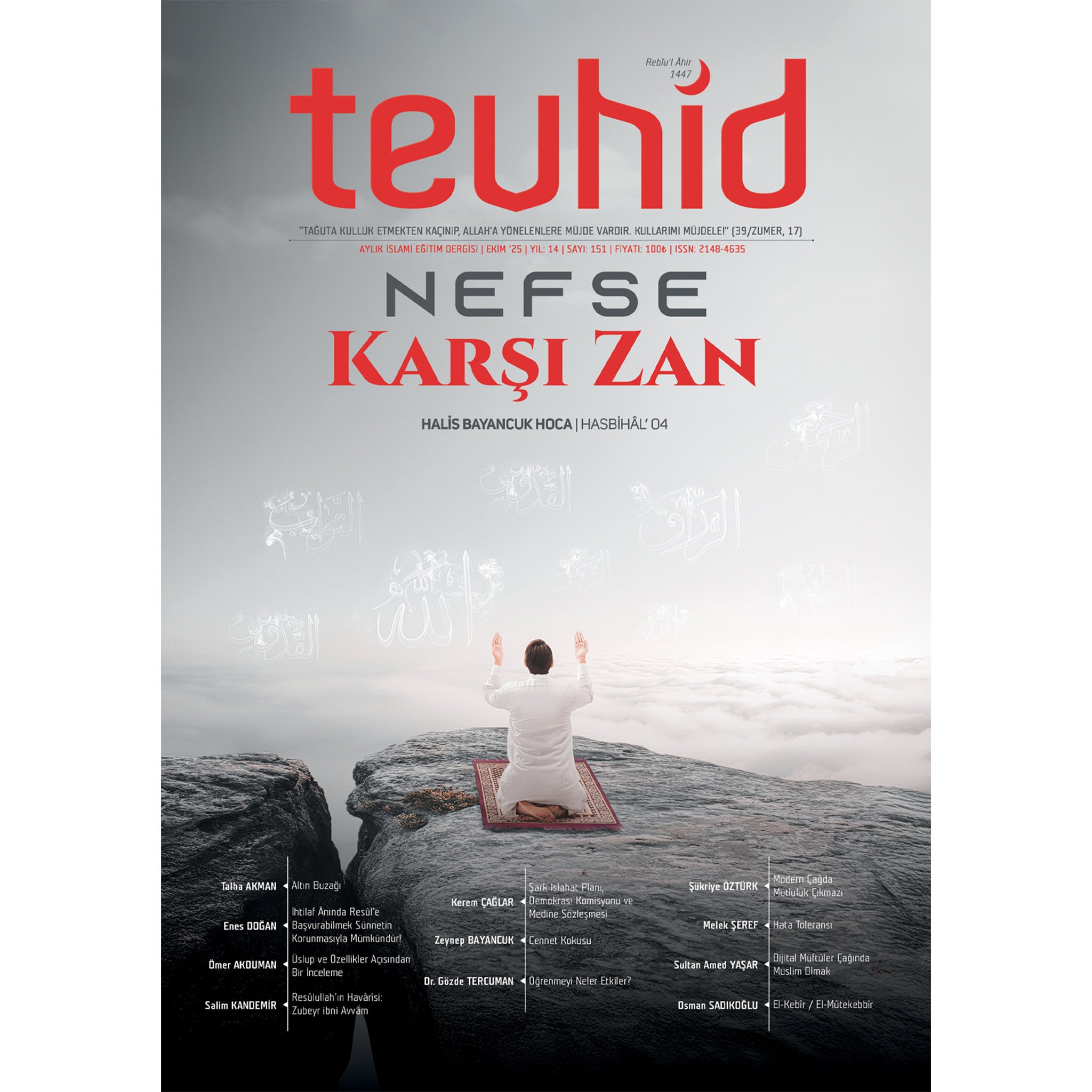 Tevhid Dergisi 151. Sayı