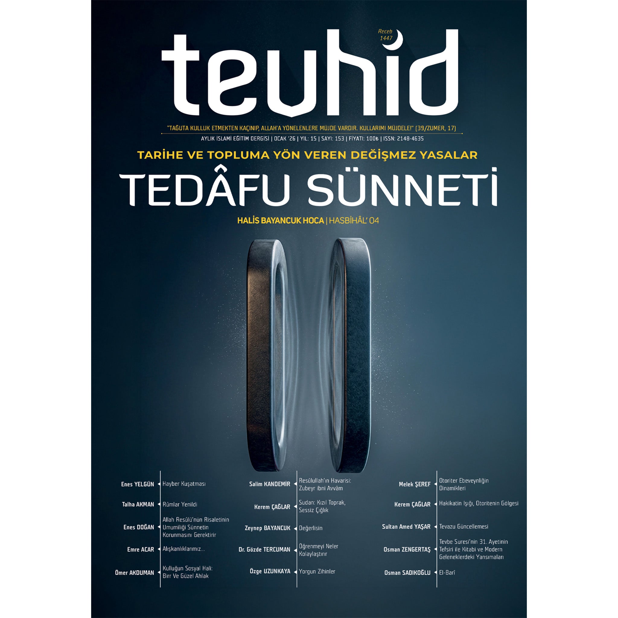 Tevhid Dergisi 153. Sayı