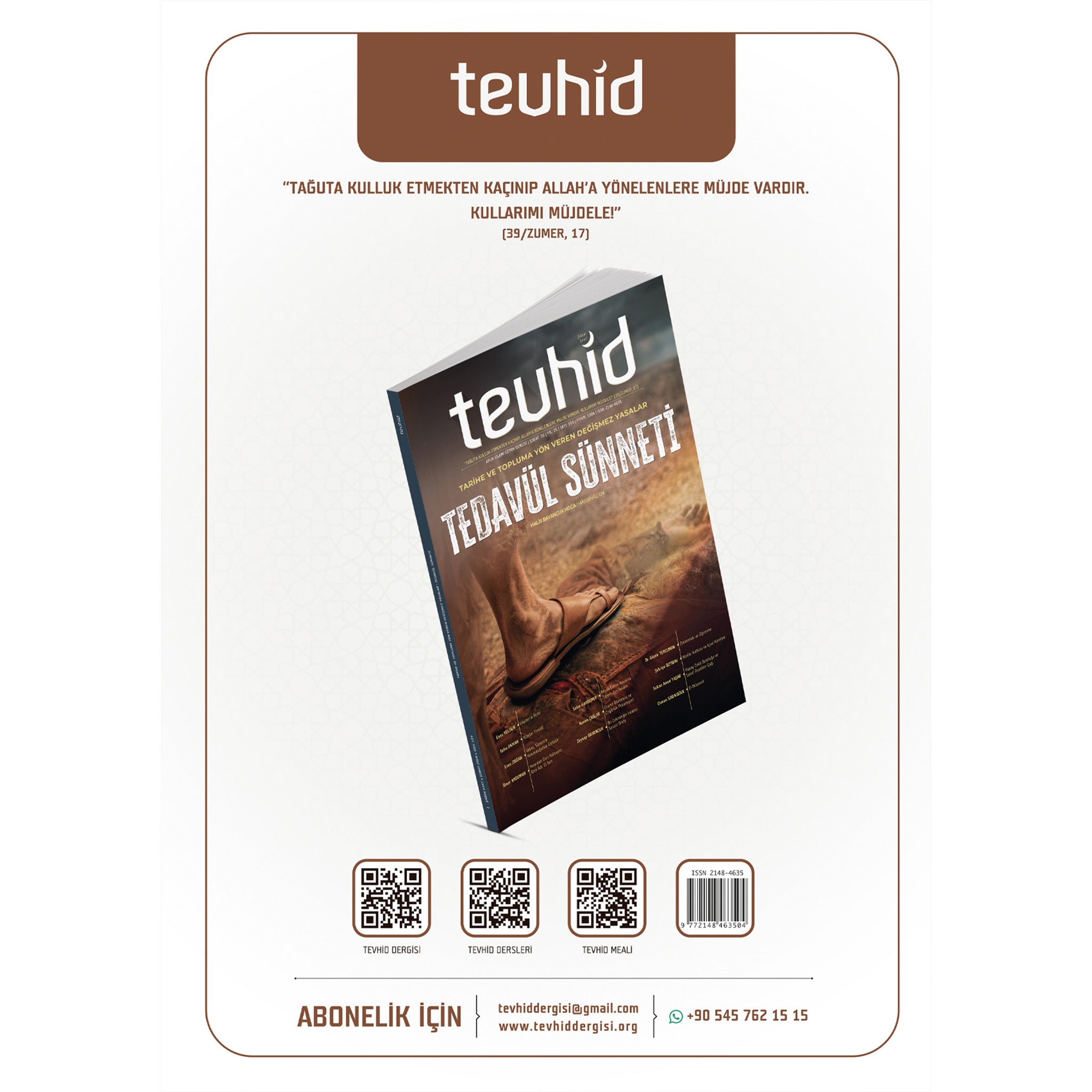 Tevhid Dergisi 155. Sayı