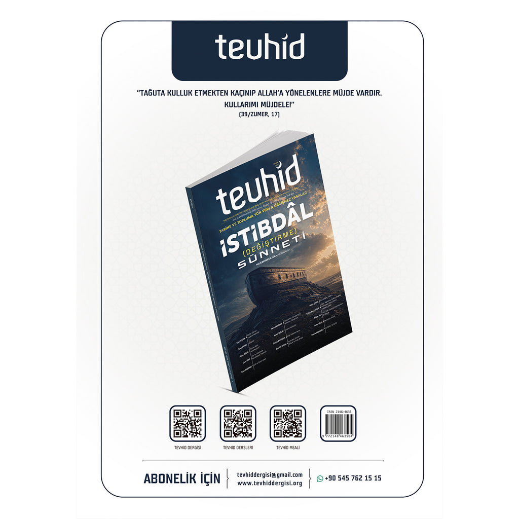 Tevhid Dergisi 157. Sayı