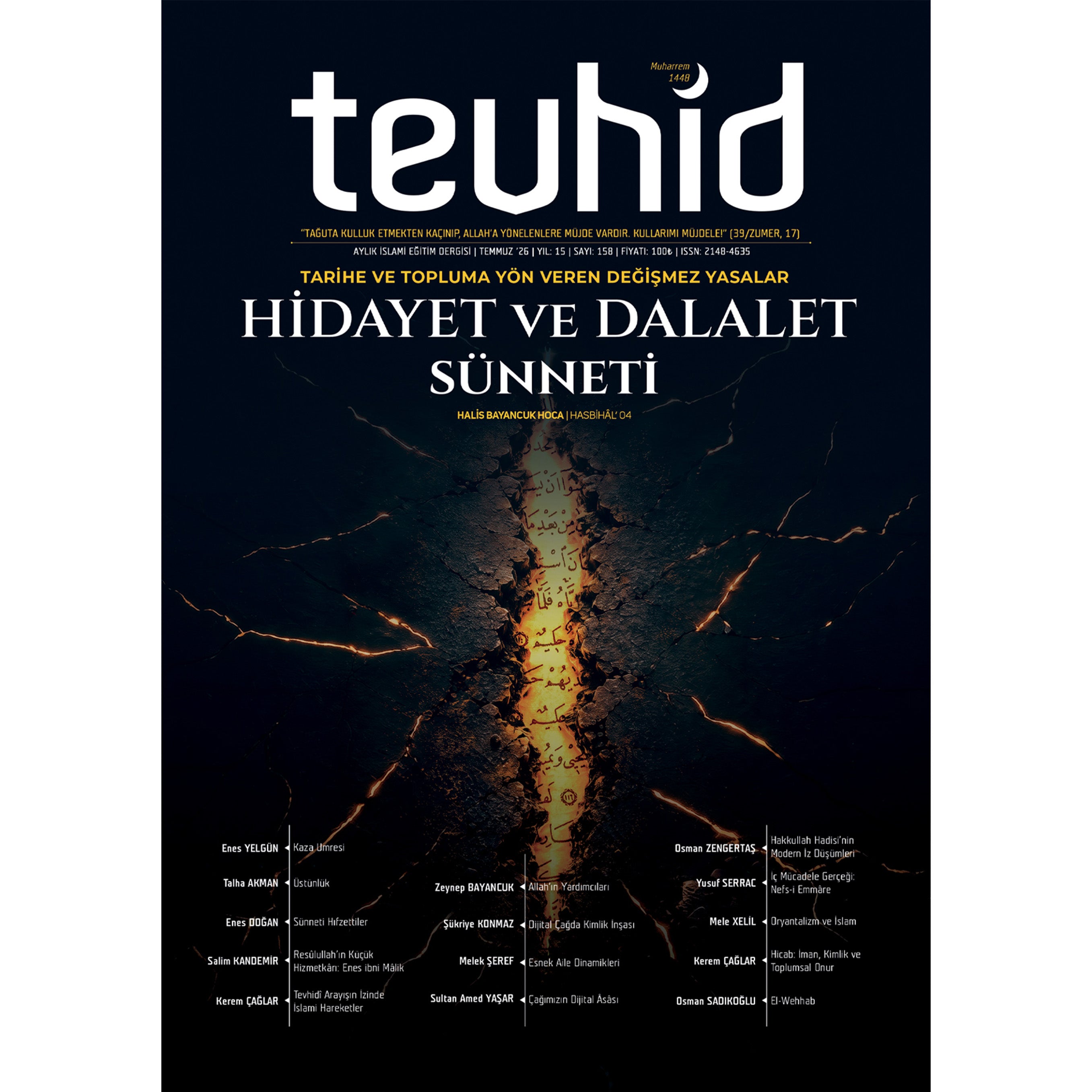 Tevhid Dergisi 158. Sayı