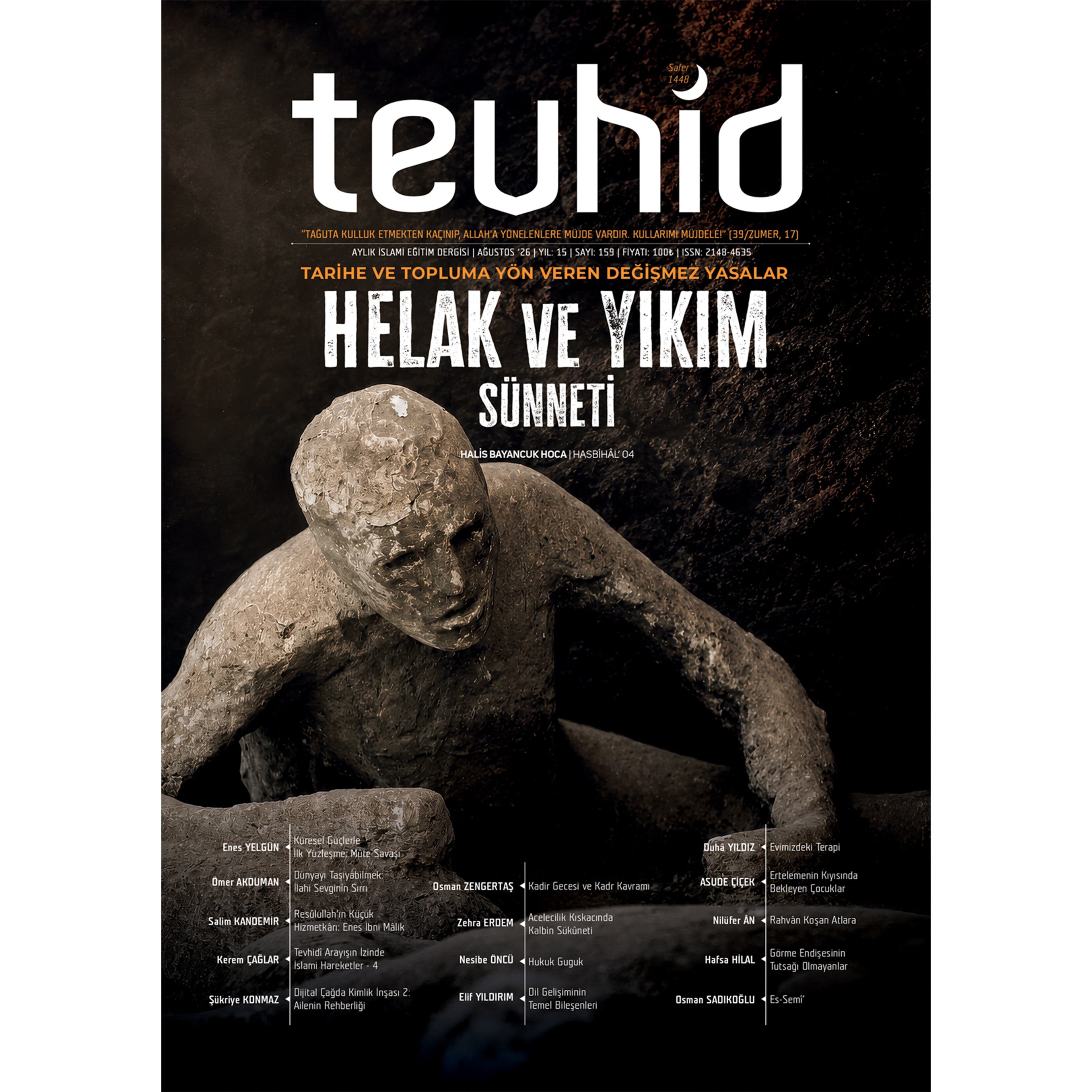 Tevhid Dergisi 159. Sayı