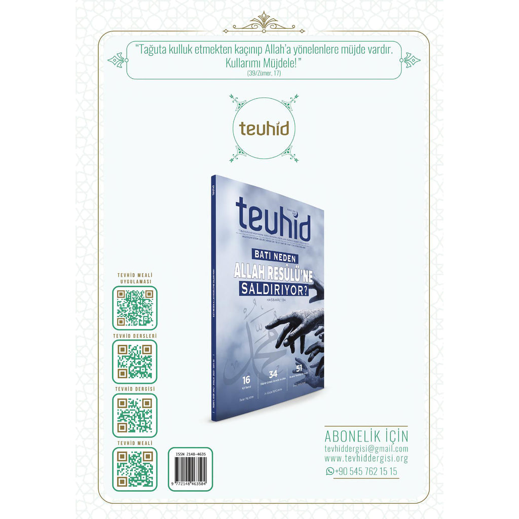 Tevhid Dergisi 99. Sayı