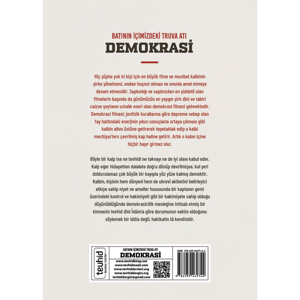 Batının İçimizdeki Truva Atı Demokrasi