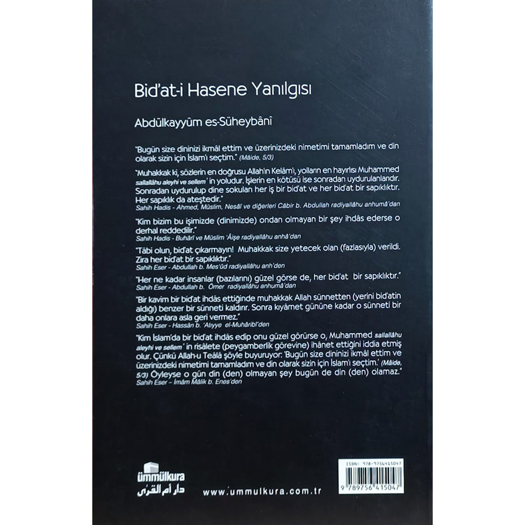 Bid'at-i Hasene Yanılgısı