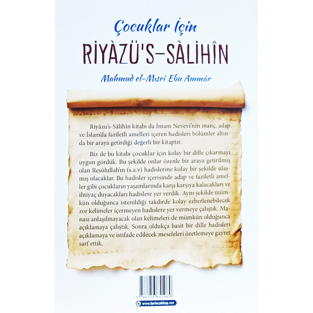 Çocuklar için Riyâzu's-Sâlihîn