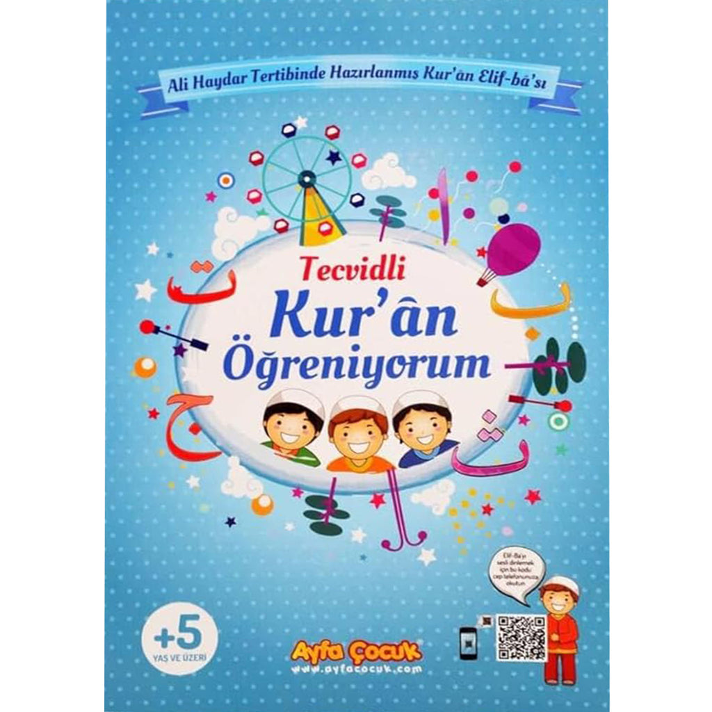 Çocuklar için Kur'an Öğreniyorum Elifbası