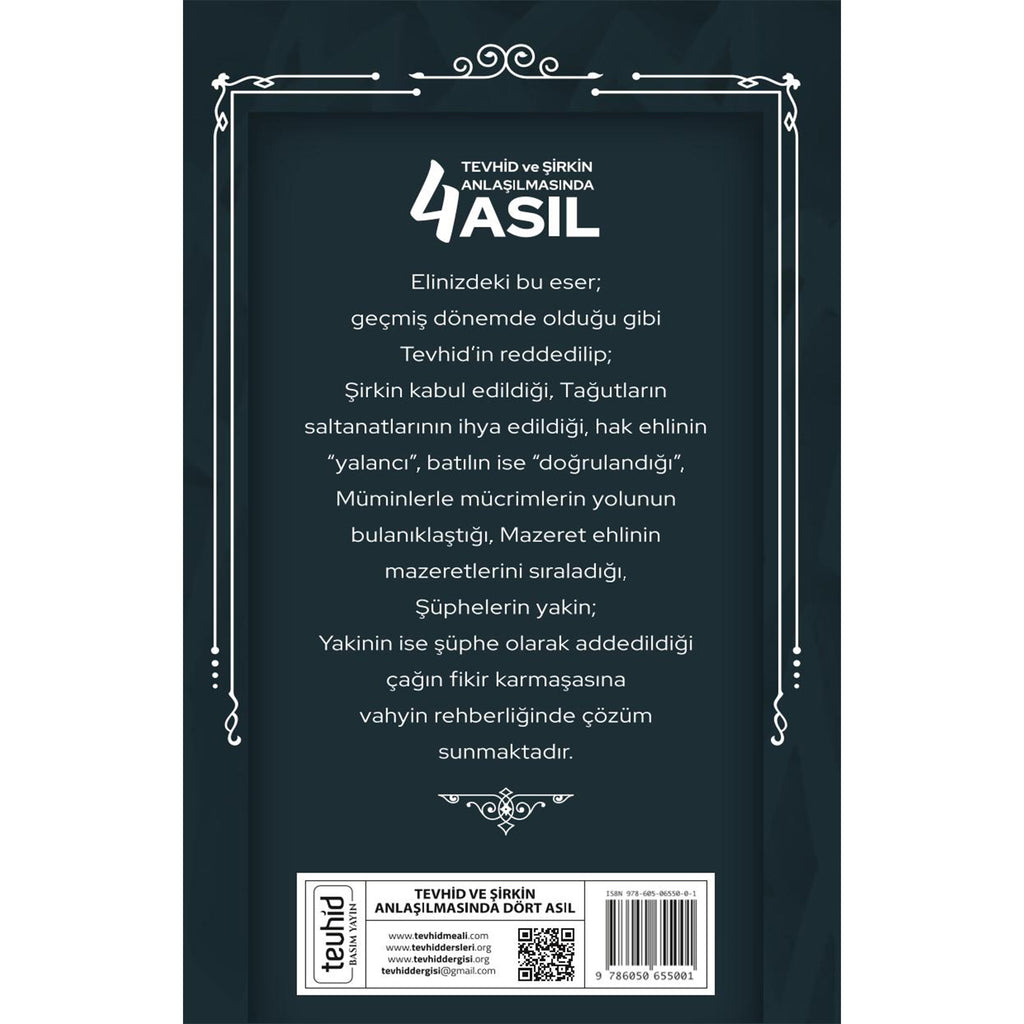 Tevhid ve Şirkin Anlaşılmasında 4 Asıl