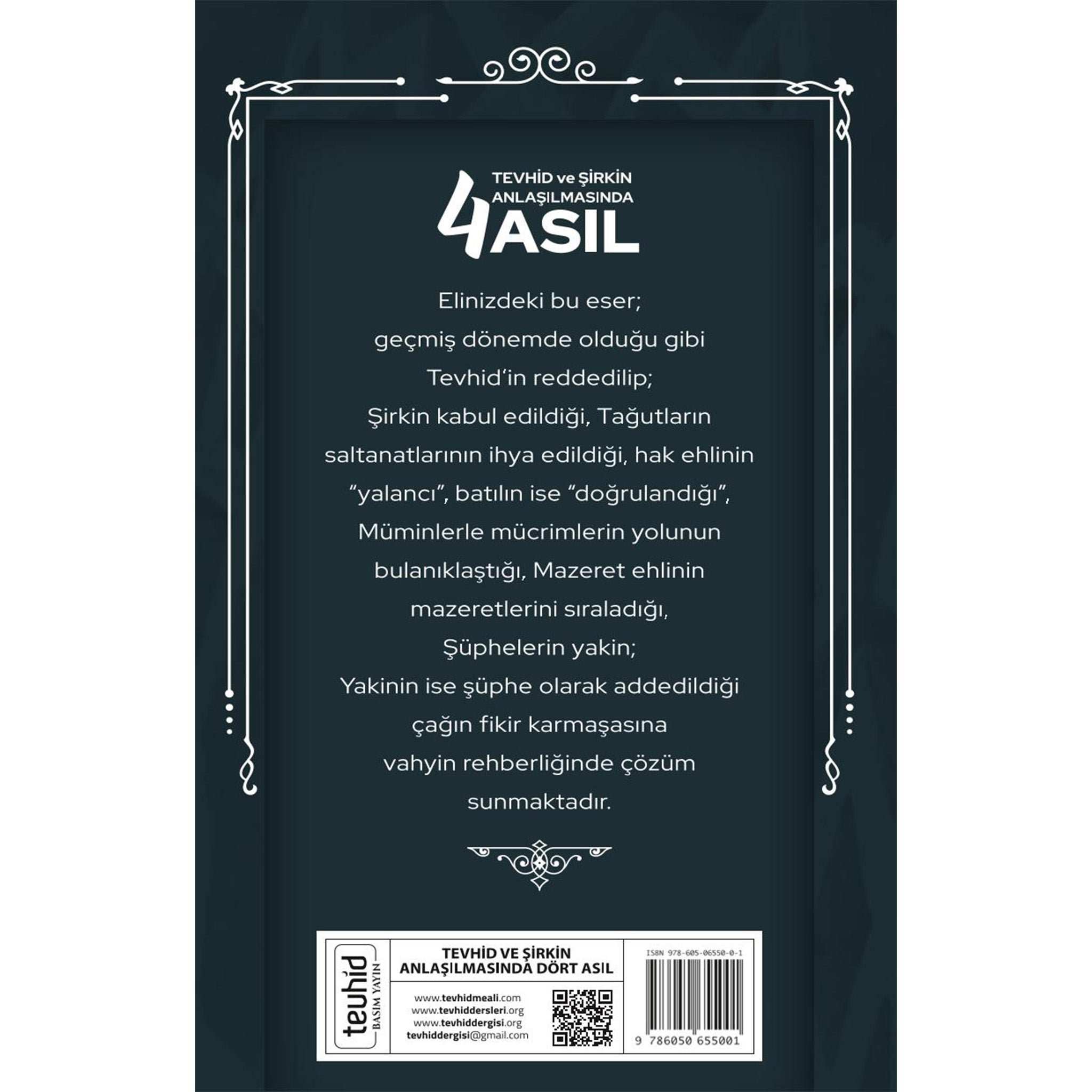 Tevhid ve Şirkin Anlaşılmasında 4 Asıl