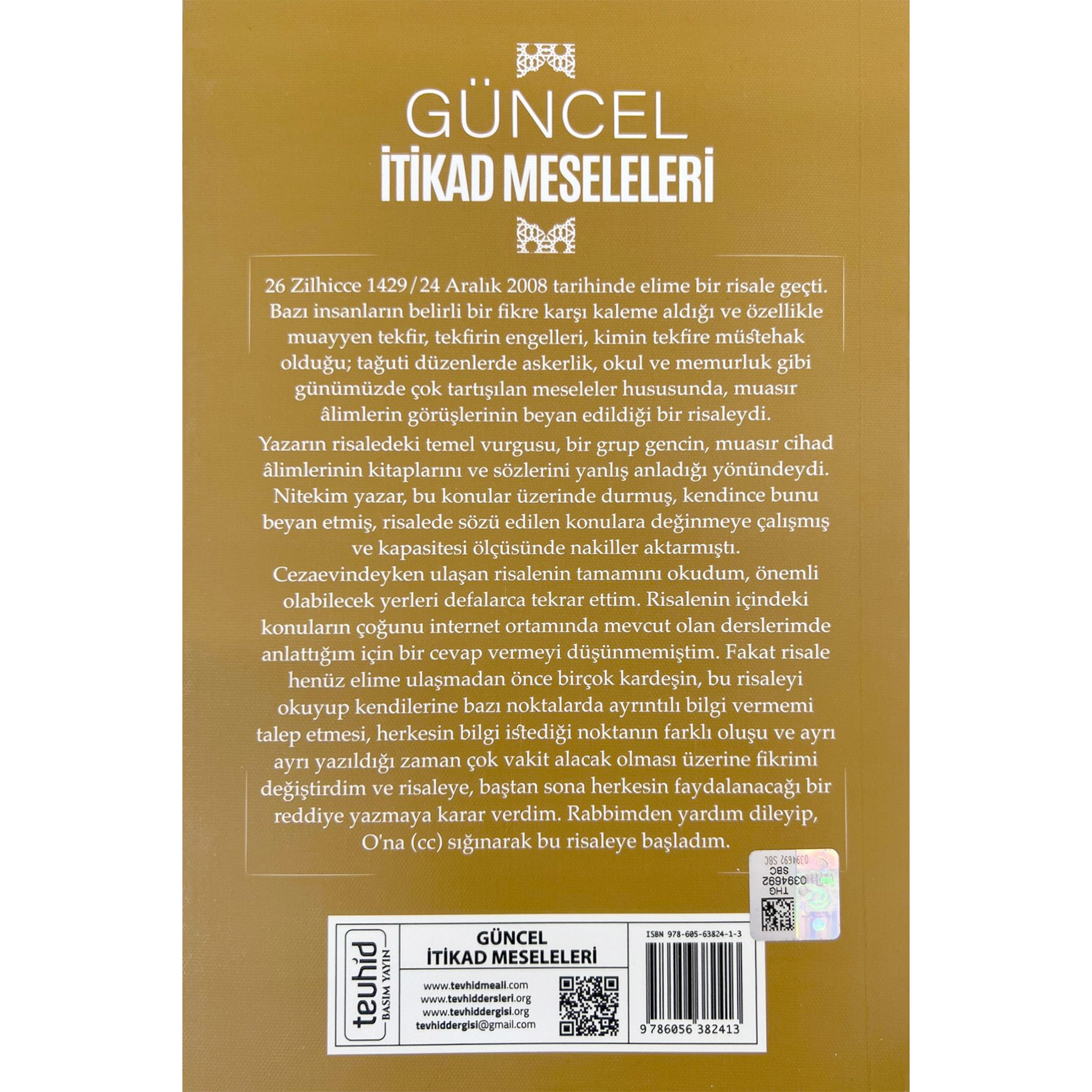 Güncel İtikad Meseleleri