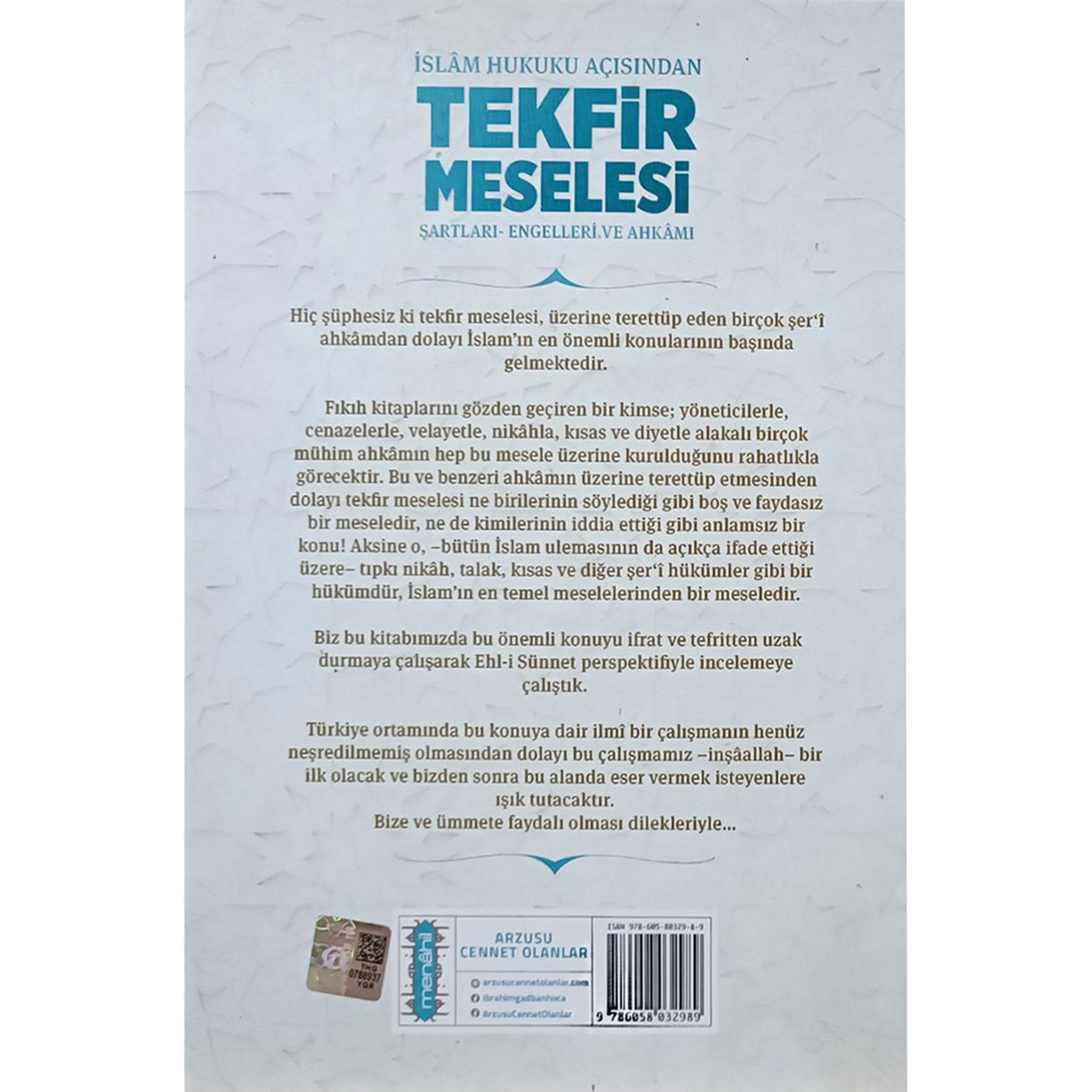 İslam Hukuku Açısından Tekfir Meselesi