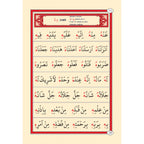 Kur'an-ı Kerim Elifbası - Arapça Türkçe Rakam Öğretim Tablosu