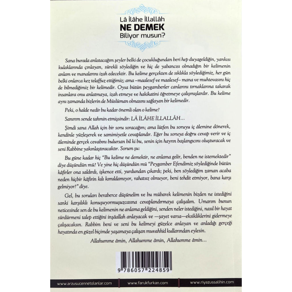 La İlahe İllallah Ne Demek Biliyor Musun ?