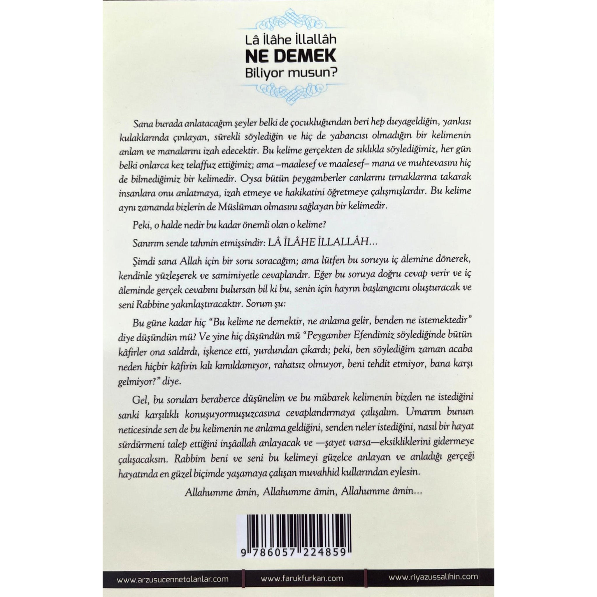 La İlahe İllallah Ne Demek Biliyor Musun ?