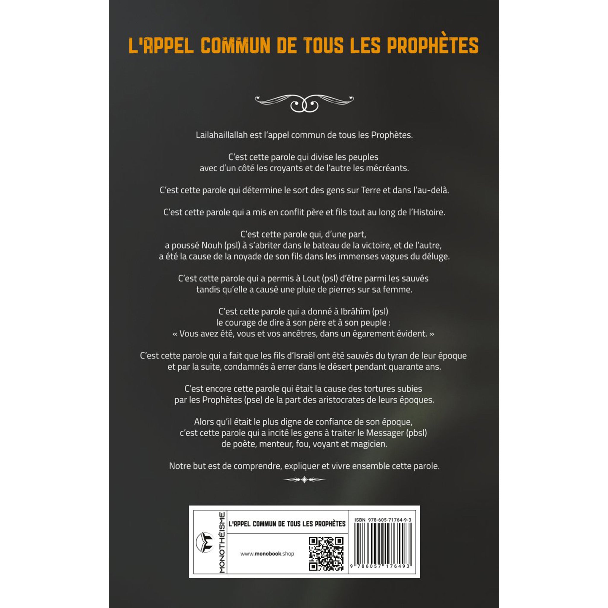 L'Appel Commun de Tous Les Prophètes