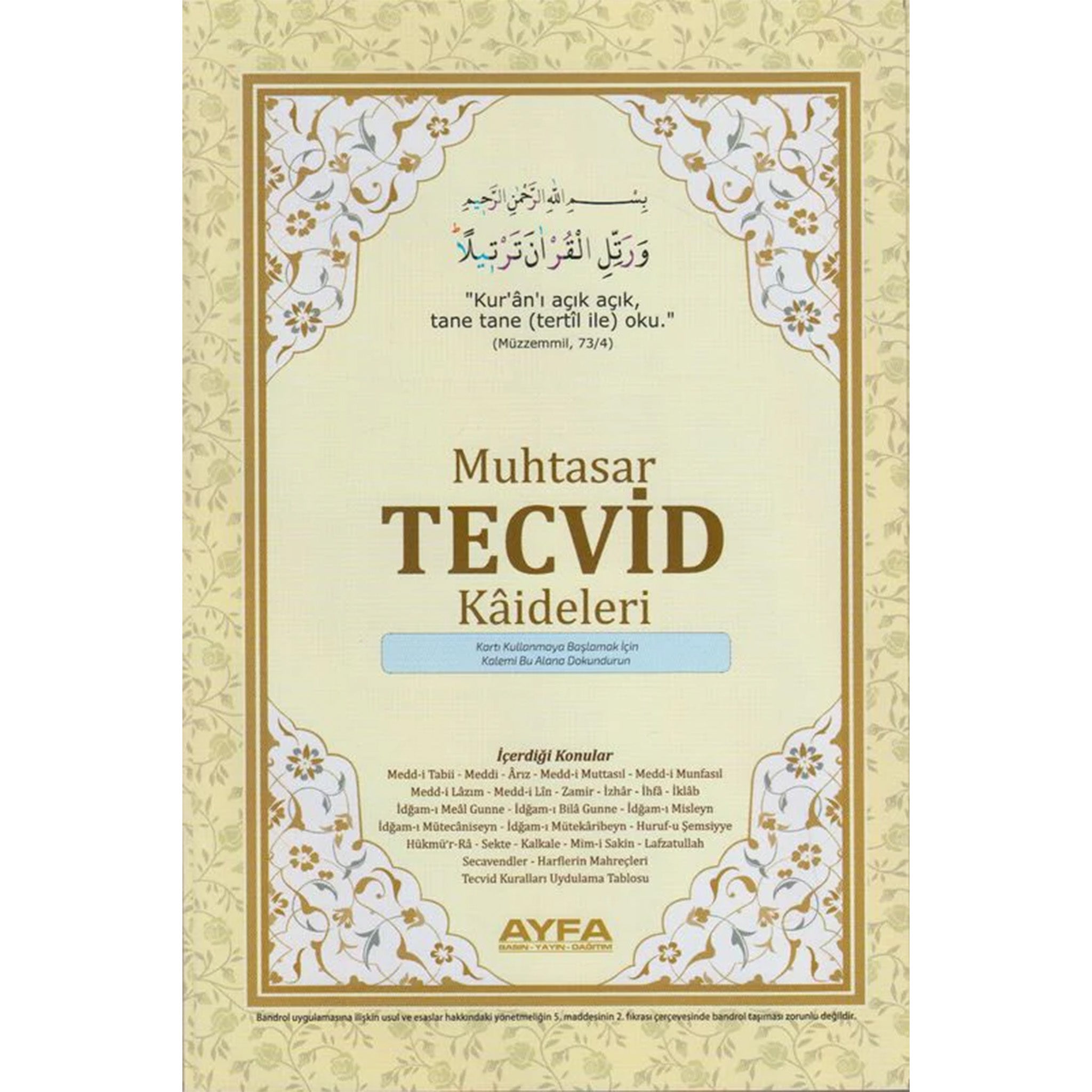 Muhatasar Tecvid Kaideleri