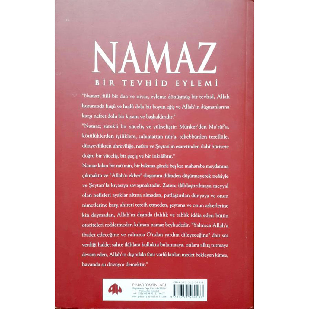 Namaz Bir Tevhid Eylemi