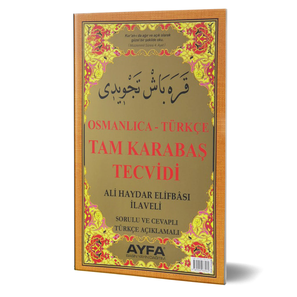 Tam Karabaş Tecvidli Ali Haydar Elifbası