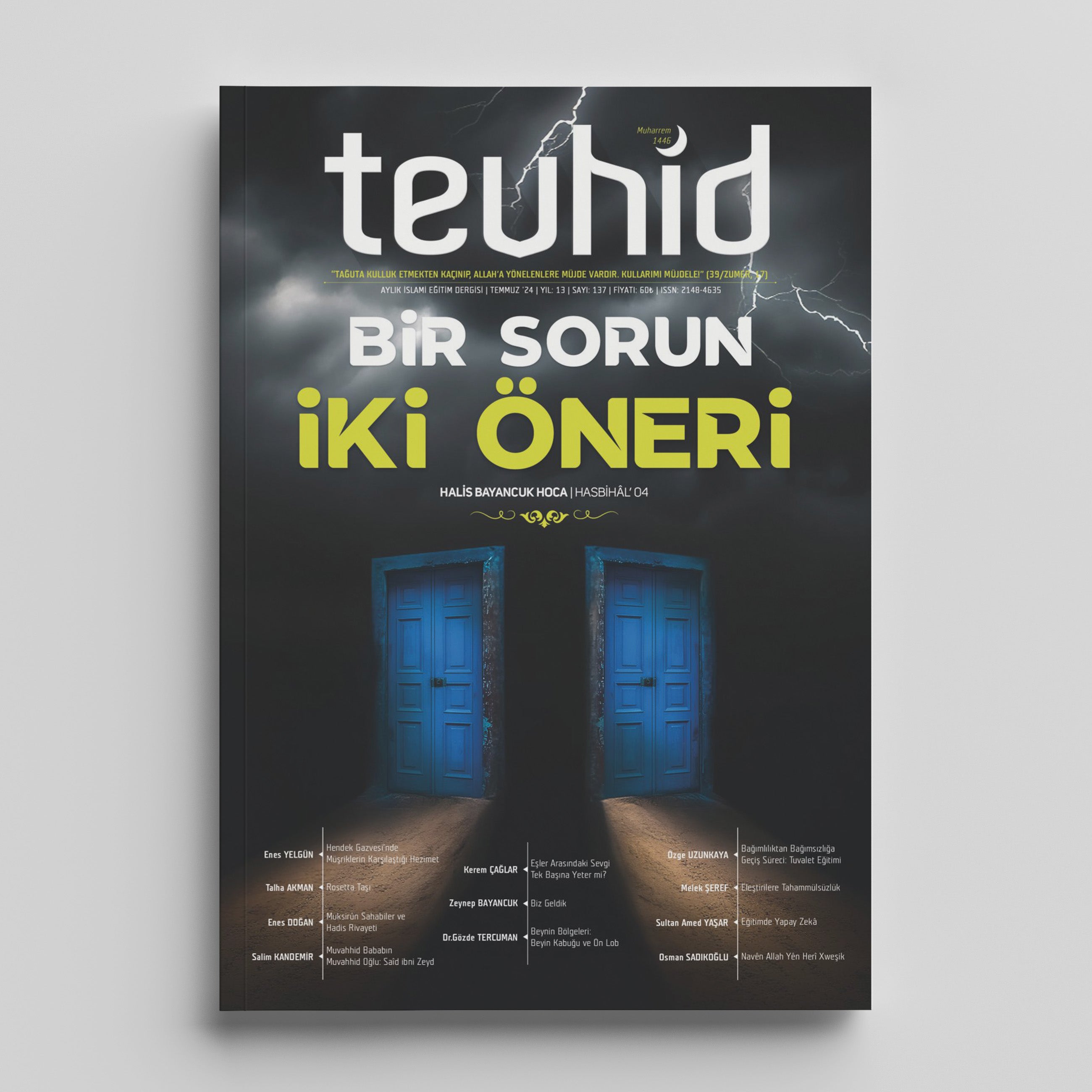 Tevhid Dergisi 137. Sayı