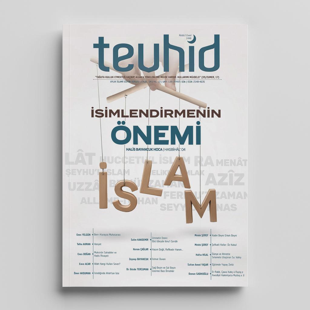 Tevhid Dergisi 139. Sayı