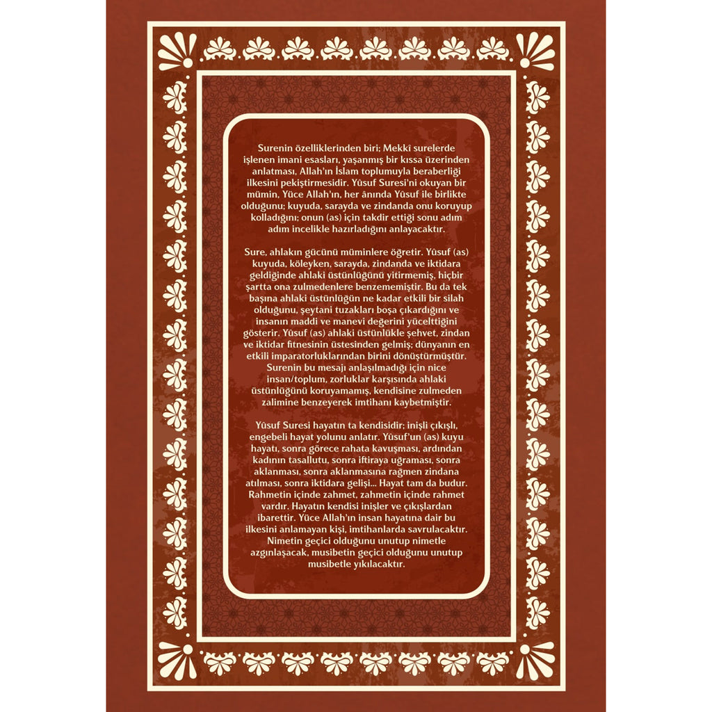 Vahyin Rehberliğinde Yusuf Suresi Tefsiri