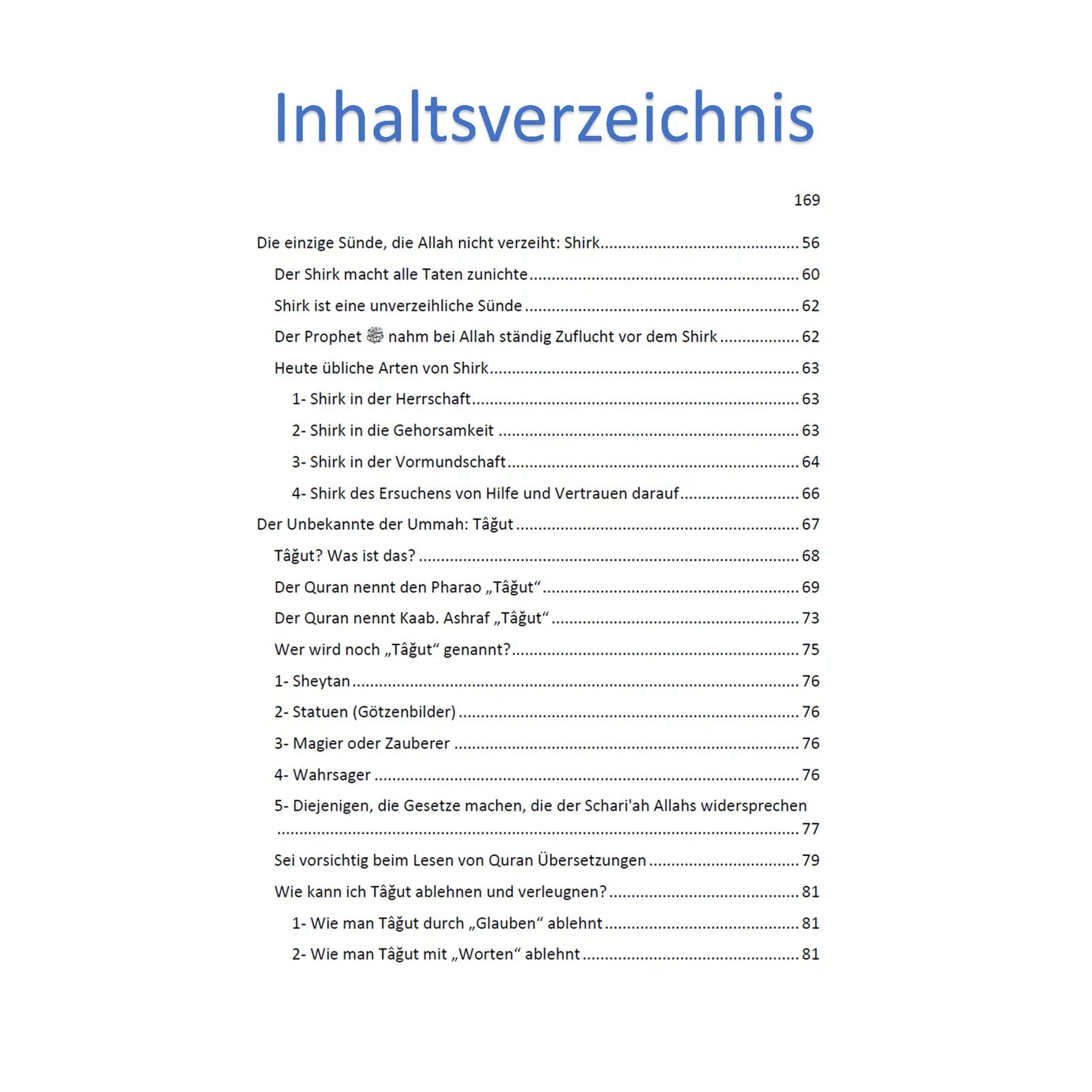 Weißt du was La ilaha illallah bedeutet?