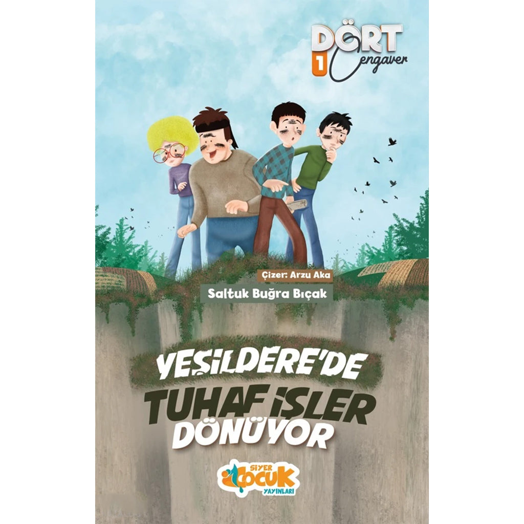 Yeşilderede Tuhaf İşler Dönüyor - Dört Cengaver 1